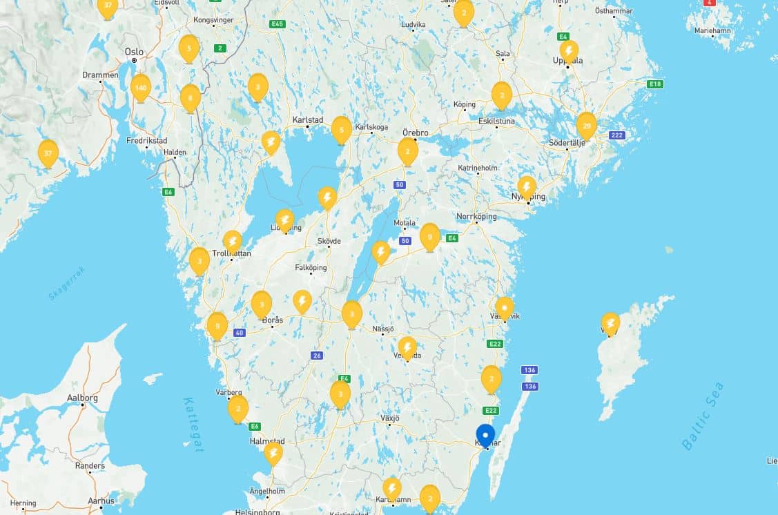 Prisjustering På Recharge Laddstationer - Recharge Sweden